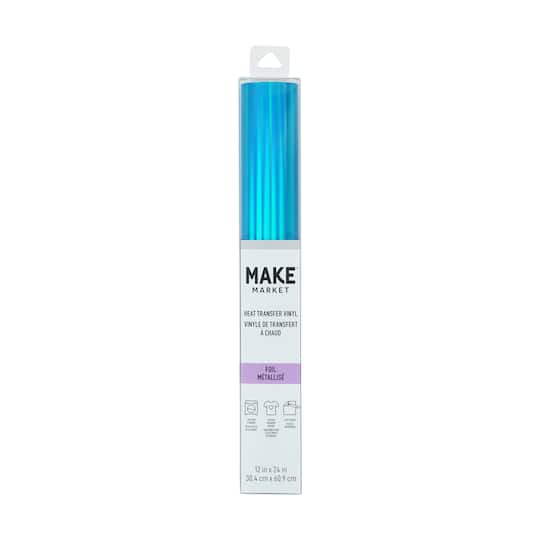 12 Pack: Foil Heat Transfer Vinyl by Make Market®